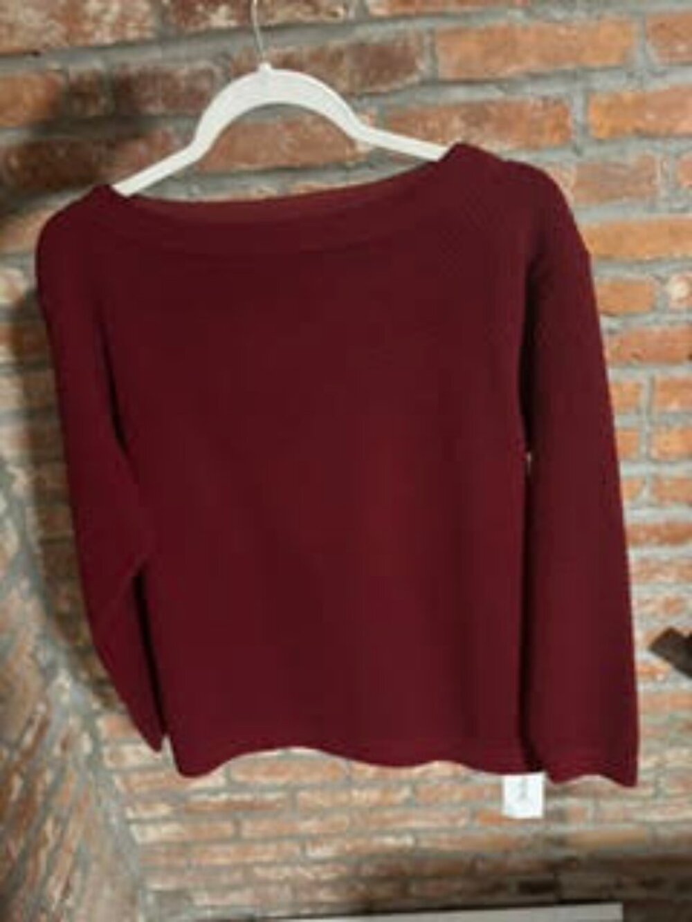 Alaïa Wool Bateau Neckline Deep Autumn Sweater - Picture 4 of 7
